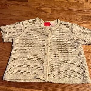 Vintage Liz Claiborne crochet top